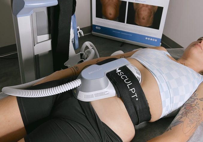 emsculpt women abs